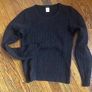 J Crew Chocolate Brown Wool Sweater - xsmall